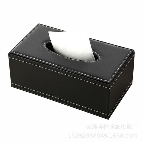 轻奢皮革纸巾盒 酒店管理与商务出行的品质之选